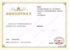 深圳昊焱旅游产品设计有限公司荣获中石化易派客企业法人信用认证AA等级